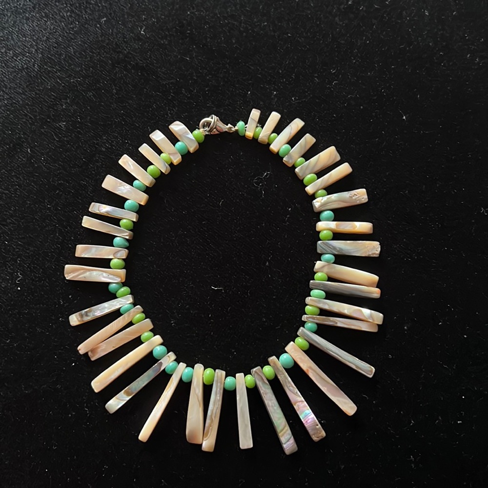 Abalone ankle bracelet